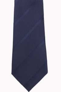 NE-401 Cravatta A Righe Color Fango Intrecciata Nishijin[Accessori Formali] Yamamoto(EXCY) Sottofoto