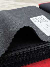3MK1274 25AW ACTIVA Twill Charcoal Heaven Grey[Tessile] Lanificio Miyuki Sottofoto