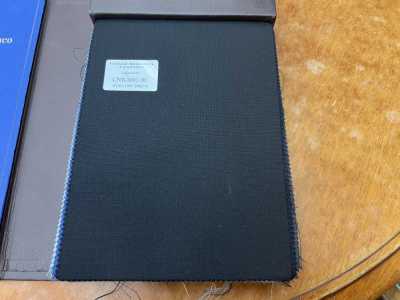 CNB3001 CANONICO Standard Super120's Nero tinta unita