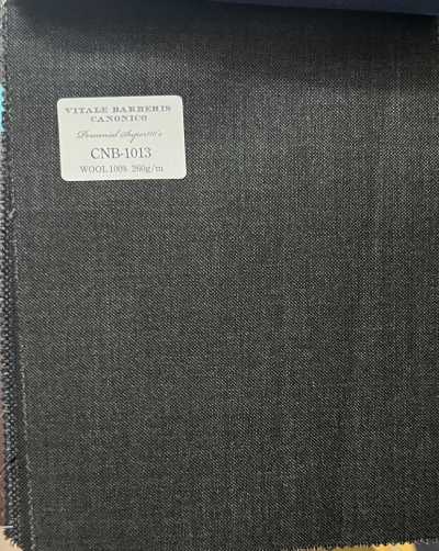 CNB1013 CANONICO fibra corta Super110's PERENNIAL grigio scuro tinta unita