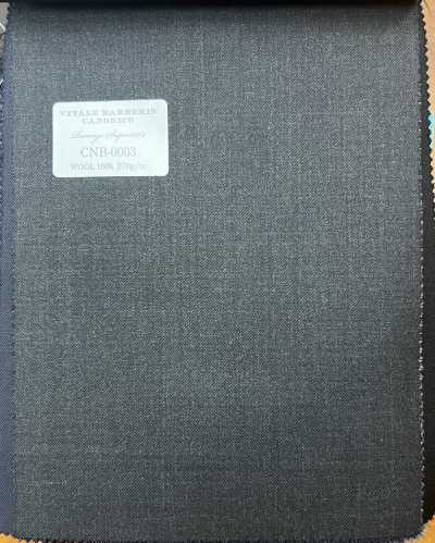 CNB0003 CANONICO Staple Super150's REVENGE Grigio scuro tinta unita