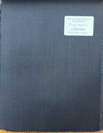 CNB0004 CANONICO Standard Super150's REVENGE blu navy scuro tinta unita