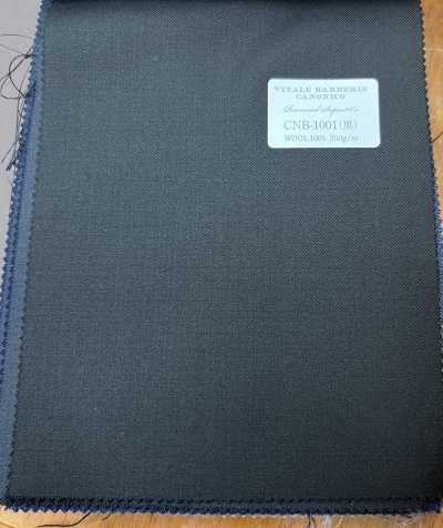 CNB1001(黒) CANONICO Standard Super110's PERENNIAL Nero tinta unita