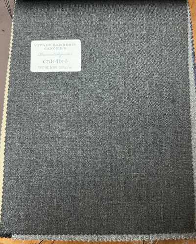 CNB1006 CANONICO Classic Super110's PERENNIAL Grigio tinta unita