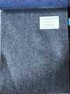 CNB2006 CANONICO Flanella di lana standard tinta unita blu navy scuro