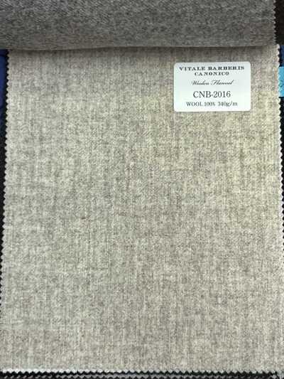 CNB2016 CANONICO Flanella di lana standard Beige chiaro tinta unita