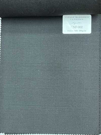 CNF002 CANONICO Standard Super120's Nero tinta unita