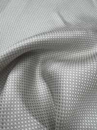 AI-1 Seta Jacquard Motivo Punto Muschio Grigio [outlet][Tessile] Yamamoto(EXCY) Sottofoto