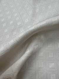 AI-4 Seta Jacquard Fantasia Piccola Argento [outlet][Tessile] Yamamoto(EXCY) Sottofoto