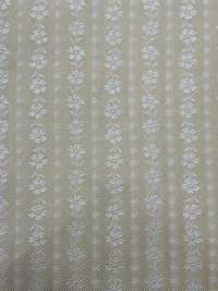 AI-6 Seta Jacquard Fantasia Floreale Beige [outlet][Tessile] Yamamoto(EXCY) Sottofoto