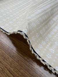 AI-6 Seta Jacquard Fantasia Floreale Beige [outlet][Tessile] Yamamoto(EXCY) Sottofoto