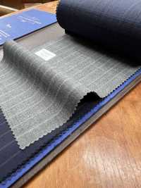 14CN1611 CANONICO Super 120' Filo Singolo Tropical Grey Stripe[Tessile] CANONICO Foto secondaria