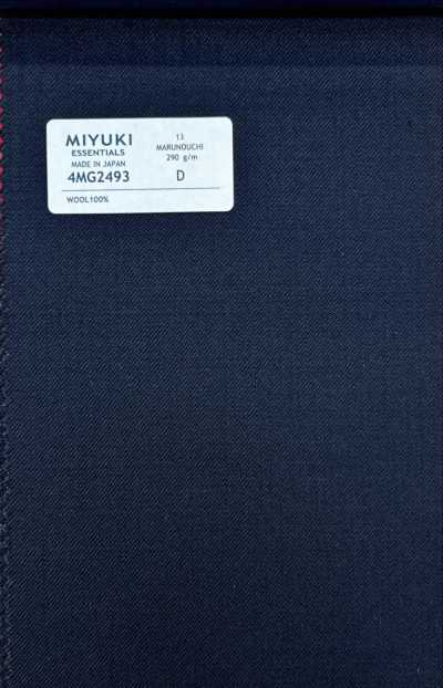 4MG2493 26AW MARUNOUCHI Twill blu navy