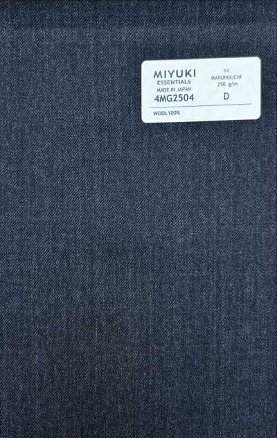 4MG2504 26AW Marunouchi in tela diagonale grigio antracite