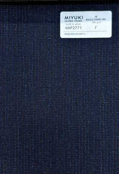 4MP2771 25AW OLDEN YEARS (Olden Years) Riga alternata blu navy scuro