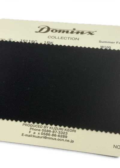 19118A-1BK Formal DOMINX Standard Collection SP100's + Cashmere Tassar Nero