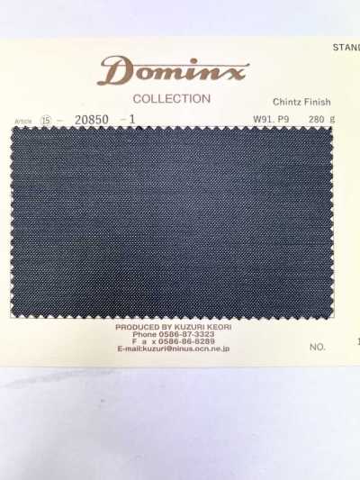 20850 Finitura chintz DOMINX (Dominkusu) Collezione standard Lucido resistente Grigio Grigio scuro