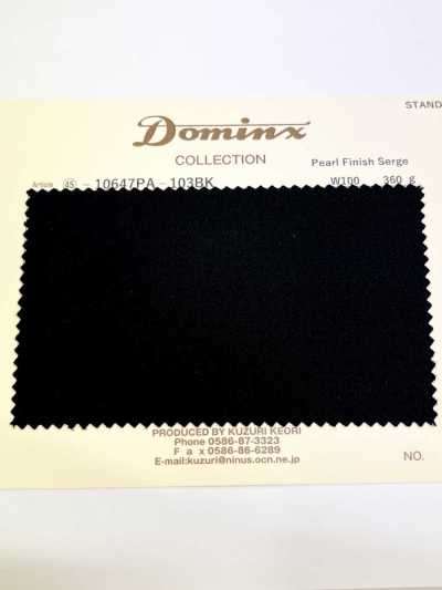 10647PA Serge con finitura perlata DOMINX Collezione Standard Lana di alta qualità lucente 3 colori