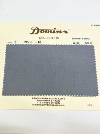 19550 Formale estivo DOMINX Collezione Standard Lana premium grigia