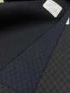 49457 LUSTRE Stretch Lana Poliestere Dobby Pattern 3 Varianti Di Colore Blocco Check