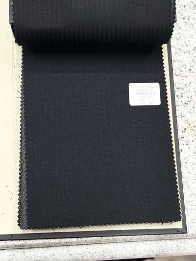 TESSUTO TRADIZIONALE Multimateriale Shadow Stripe Per Abiti Nero