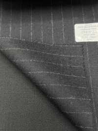 29415 TRADIZIONALE Tessuto Per Abito Multimateriale Nero Chalk Stripe[Tessile] Società Per Azioni Kunishima Co., Ltd. Sottofoto