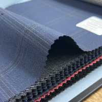 56458-25 25SS MIGLIORE SELEZIONE [N-STRETCH] N-STRETCH Blu Navy Scuro A Quadri[Tessile] Società Per Azioni Kunishima Co., Ltd. Sottofoto