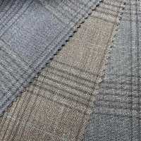 56459-35 25SS MIGLIORE SELEZIONE [N-STRETCH] N-Stretch Check Grigio Scuro[Tessile] Società Per Azioni Kunishima Co., Ltd. Sottofoto