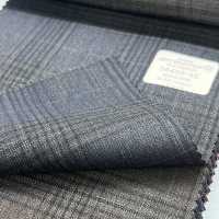 56459-35 25SS MIGLIORE SELEZIONE [N-STRETCH] N-Stretch Check Grigio Scuro[Tessile] Società Per Azioni Kunishima Co., Ltd. Sottofoto