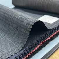 56459-98 25SS MIGLIORE SELEZIONE [N-STRETCH] N-Stretch Check Grigio Scuro[Tessile] Società Per Azioni Kunishima Co., Ltd. Sottofoto