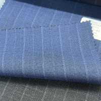 46432-40 25SS MIGLIORE SELEZIONE [N-STRETCH] N-STRETCH Navy Strisce Alternate[Tessile] Società Per Azioni Kunishima Co., Ltd. Sottofoto