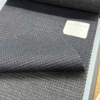 46433-24 25SS MIGLIORE SELEZIONE [N-STRETCH] N-STRETCH Grigio Scuro Windowpane[Tessile] Società Per Azioni Kunishima Co., Ltd. Sottofoto