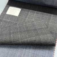 46435-67 25SS MIGLIORE SELEZIONE [N-STRETCH] N-Stretch Grigio Scuro Tartan A Quadri[Tessile] Società Per Azioni Kunishima Co., Ltd. Sottofoto