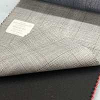 46436-65 25SS MIGLIORE SELEZIONE [N-STRETCH] N-Stretch Grigio Glen Check[Tessile] Società Per Azioni Kunishima Co., Ltd. Sottofoto