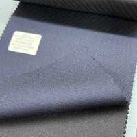 56464-39 25SS MIGLIORE SELEZIONE [FANCY WORSTED] Fancy Worsted Dark Blue Shadow Bias Stripe[Tessile] Società Per Azioni Kunishima Co., Ltd. Sottofoto