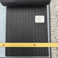 26402-47 25SS MIGLIORE SELEZIONE [tessuto Tradizionale] Tessuto Tradizionale Chalk Stripe Grigio Scuro[Tessile] Società Per Azioni Kunishima Co., Ltd. Sottofoto