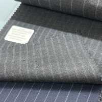 95407-50 25SS MIGLIORE SELEZIONE [FANCY WORSTED] Fancy Worsted Doppia Striscia Grigio Scuro[Tessile] Società Per Azioni Kunishima Co., Ltd. Sottofoto