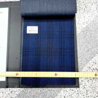 46552-44 25SS HERDREX [PROLIDO] Prolido Blu Tartan A Quadri[Tessile] Società Per Azioni Kunishima Co., Ltd. Sottofoto