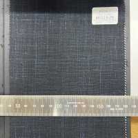 46553-28 25SSHERDREX [LANA E LINO] Lana E Lino, Blu Navy, Intrecciato[Tessile] Società Per Azioni Kunishima Co., Ltd. Sottofoto