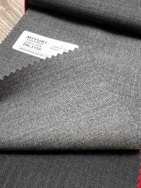 2ML3150 26AW MIYUKI Tessuto ESSENTIALS twill elasticizzato grigio medio tinta unita[Tessile] Lanificio Miyuki Immagini aggiuntive