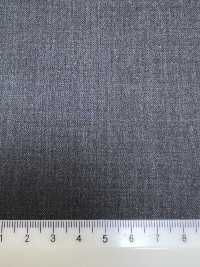 2ML3150 26AW MIYUKI Tessuto ESSENTIALS twill elasticizzato grigio medio tinta unita[Tessile] Lanificio Miyuki Immagini aggiuntive