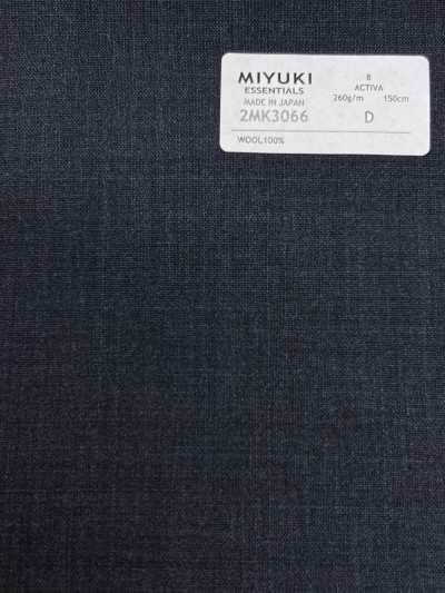 2MK3066 26SS MIYUKI Tessuto MIYUKI ESSENTIALS ACTIVA blu navy tinta unita
