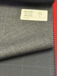 2ML3242 Tessuto MIYUKI ESSENTIALS TROPICS Charcoal Heaven Grigio Strisce[Tessile] Miyuki Keori (Miyuki) Sottofoto