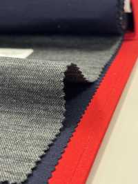 8MF3296 25SS MIYUKI Textile BRIGHT MOCKRODY Grigio Cielo Carbone Senza Motivo[Tessile] Lanificio Miyuki Sottofoto