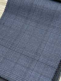 TVLT2006 NIKKE TRAVEL Navy Blue Check 120 Thread Thread[Tessile] NIKKE Sottofoto