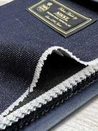 896S4311-38 NIKKE NIKKE DENIM Blu Navy Senza Motivo Filo Singolo 140 Filo Singolo[Tessile] NIKKE Sottofoto