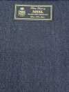 896S4311-38 NIKKE NIKKE DENIM Blu Navy Senza Motivo Filo Singolo 140 Filo Singolo