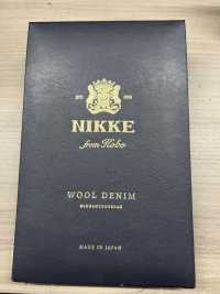 896S4311-33 NIKKE NIKKE DENIM Azzurro Senza Motivo Filo Singolo 140 Filo Singolo[Tessile] NIKKE Sottofoto
