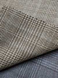 896M2324-795 NIKKE TRAVEL Brown Check 120 Thread Thread[Tessile] NIKKE Sottofoto