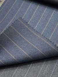 TVLT2007-35 NIKKE TRAVEL Navy Blue Stripe 120 Thread Thread[Tessile] NIKKE Sottofoto
